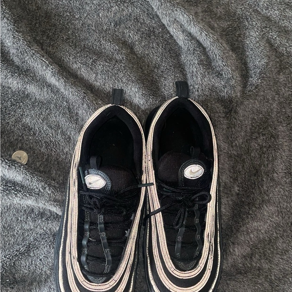 Nike Black and White airmax 97s